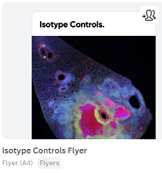 Isotype Controls Flyer