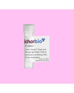Ichor-Detect™ Goat anti-Mouse IgG (H&L) F(ab')2 Secondary Antibody (PE), Cross-Adsorbed